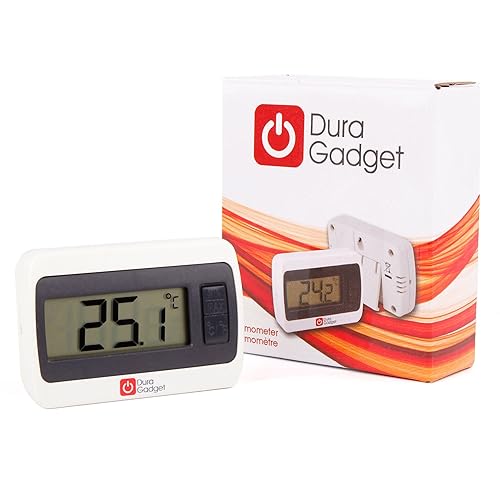 DURAGADGET Indoor LCD Room Temperature Thermometer/Gauge With Stand And