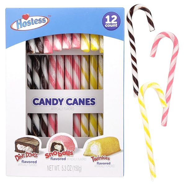 HOSTESS ASSORTED CANDY CANES – DING DONGS, SNOBALLS,...