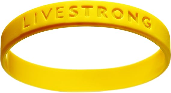 yellow livestrong bracelet