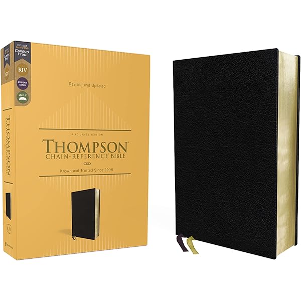 KJV, Thompson Chain-Reference Bible, Large Print, Leathersoft