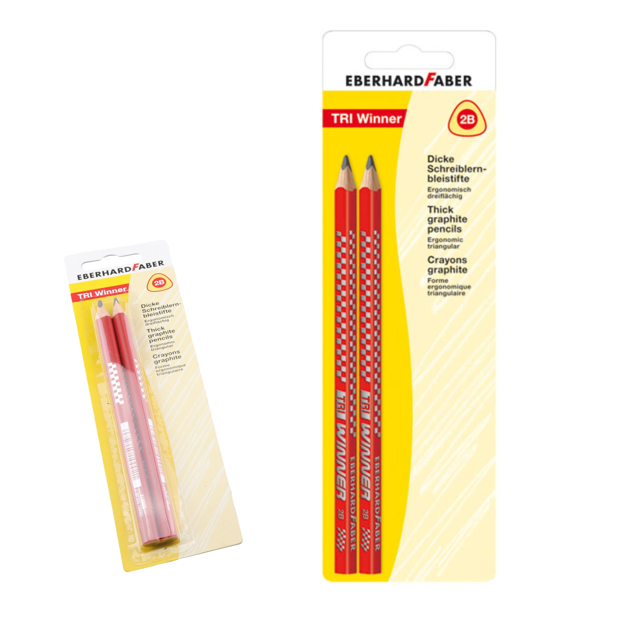 Eberhardt Faber Winner 510098 Pencil TRI, Set of 2