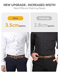 CHAOREN Mens Belts Leather for Gift Men - 1
