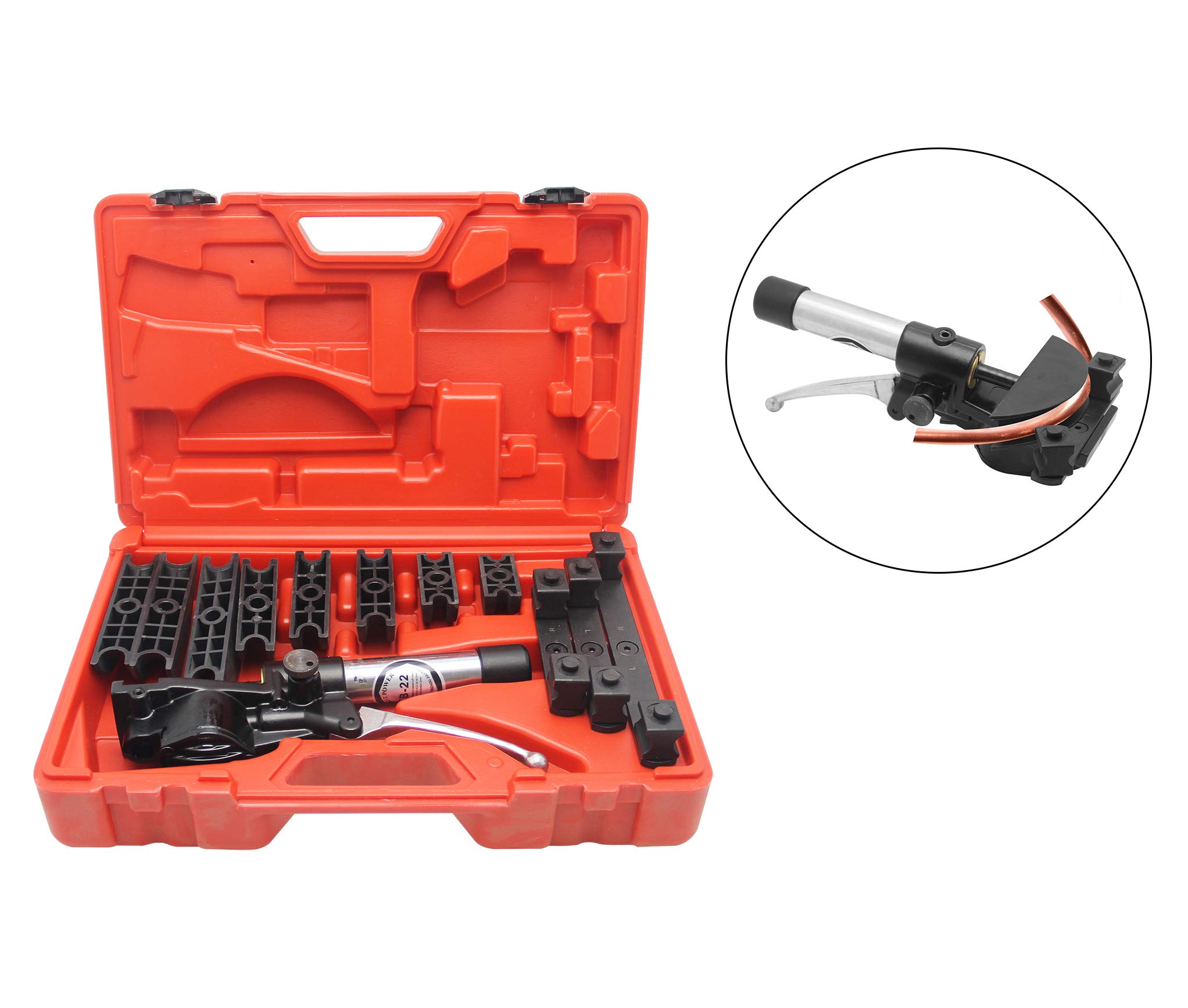 CGOLDENWALL Hydraulic Manual Pipe Bender Copper Tube Bending Tools