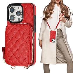 Bocasal Crossbody Wallet Case for iPhone 16