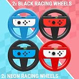Orzly Steering Wheels for Nintendo Switch & OLED Party Pack (4) view 7