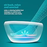 Homedics Deep Relaxation Foot Spa Massager with Heat Keep Warm Bubble ACU-Nodes view 4