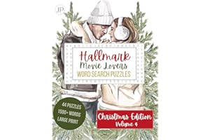Hallmark Movie Lovers Word Search Puzzles; Christmas Edition Volume 4: Hallmark Movie Lovers Word Search Puzzles; Holiday Edition Volume 4