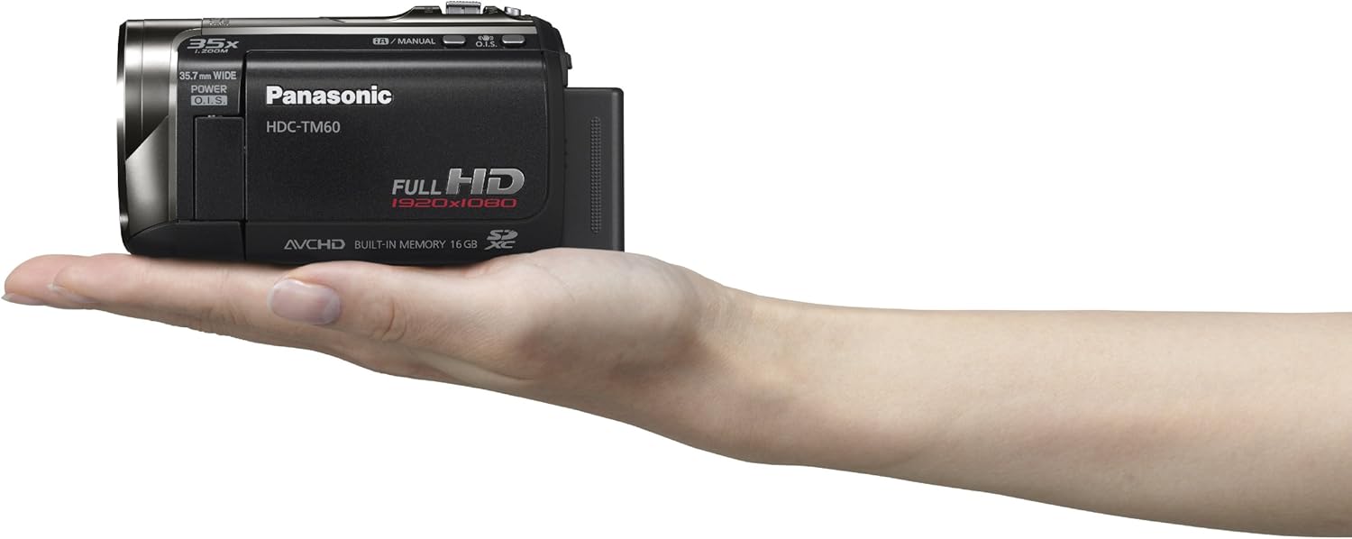 Panasonic Hdc Tm60eg K Hd Camcorder Schwarz Amazon De Kamera