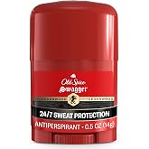 Old Spice Antiperspirant Deodorant for Men, 24/7 Sweat &amp; Odor Protection, 24/7 Lasting Freshness, Invisible Solid, Swagger with Cedarwood Scent, Trial Size, 0.5 oz