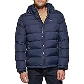 Tommy Hilfiger mens Hooded Puffer Jacket (Standard and Big & Tall)