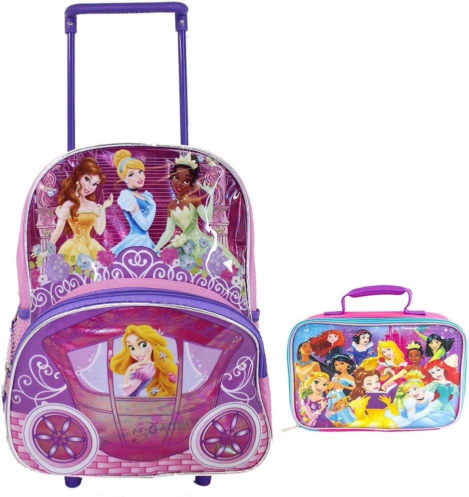 New Princess Toddler Rolling Backpack