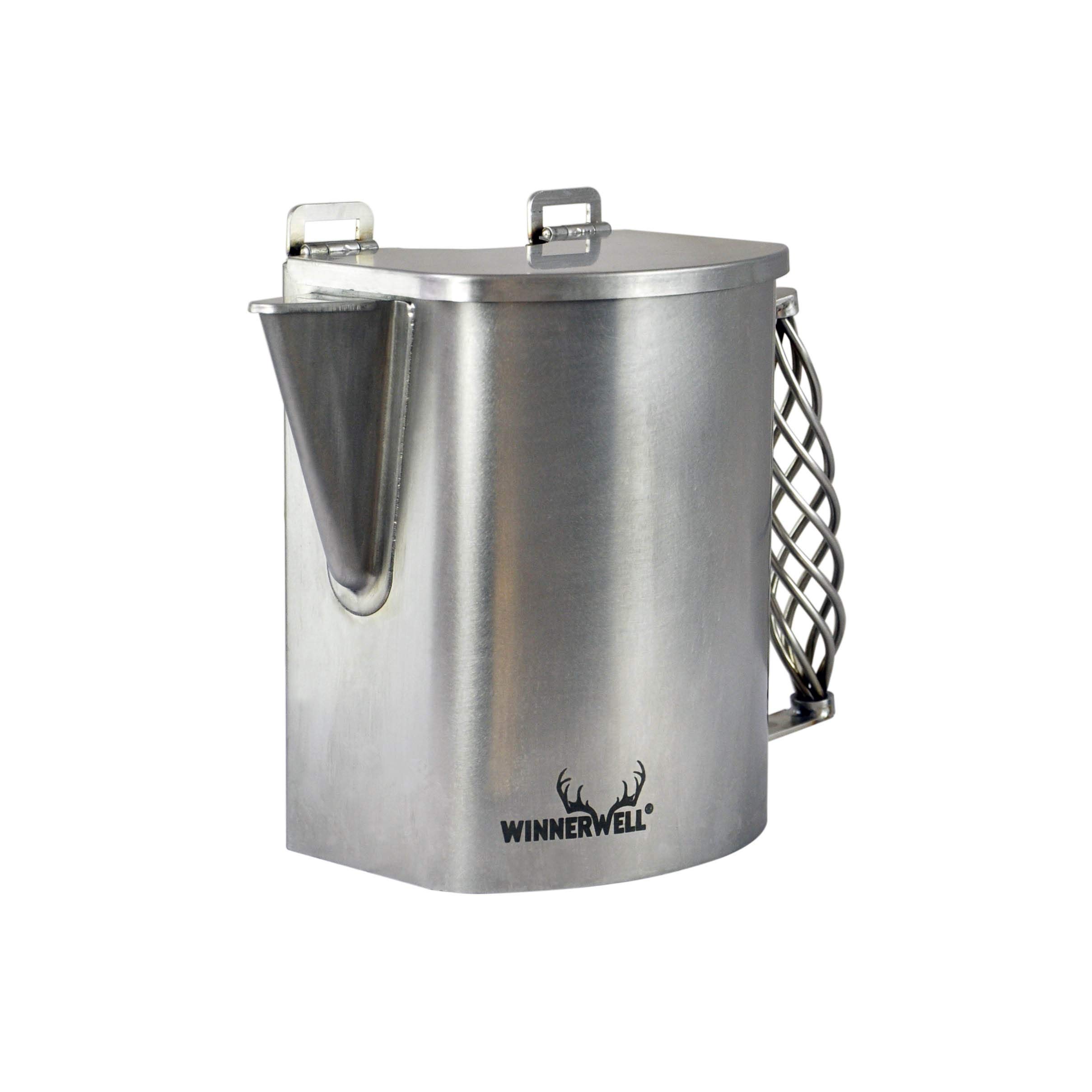 Winnerwell Water Tank Small | 304 Stainless Steel | Compatible with Small Size Winnerwell Wood Burning Stoves