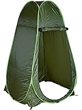 TMS Portable Green Outdoor Pop Up Tent Camping Shower Privacy Toilet Changing Room