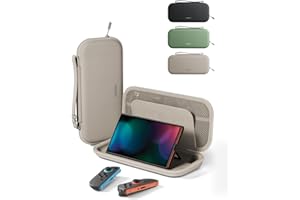 Belkin Carrying Case for Nintendo Switch 2, Travel Bag w/AirTag Holder & Game Card Storage Pocket Portable Lightweight Protec