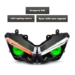 KT LED Headlight Assembly for Kawasaki Ninja 400