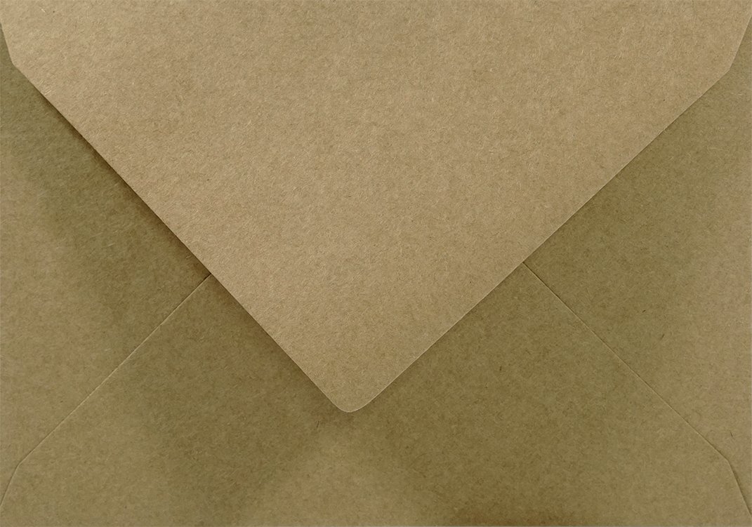 Netuno 100 Large Brown Kraft envelopes C5 162 x 229 mm 6.4 x 9 in 100gsm Natural Kraft Paper Envelope Vintage envelopes for A5 Letters Wedding Invitations Greeting Cards documents Postcards