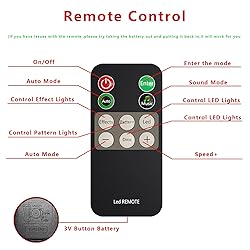 4 in 1 Mixed Effect Sound Activated DJ Stage Lights