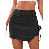 Blooming Jelly Women Tennis Skirts with Shorts High Waisted Golf Skort Side Drawstring Split Pocket Athletic Skorts 2025
