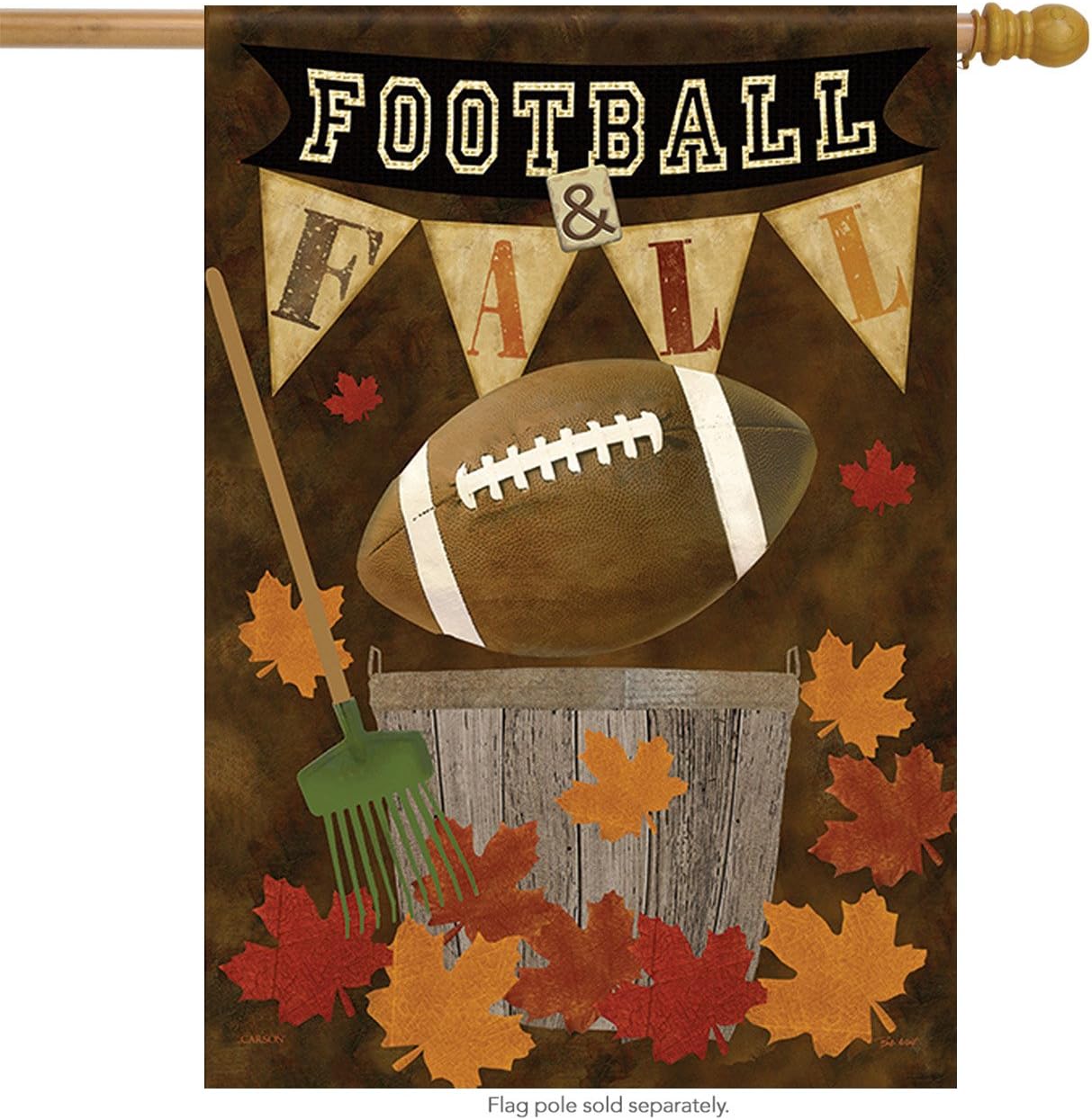 Amazon Com Carson Large Flag Football Fall Garden Outdoor
