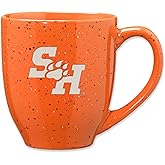 Rico Industries NCAA 16 oz Team Color Laser Engraved Speckled Ceramic Coffee Mug (S Schools)