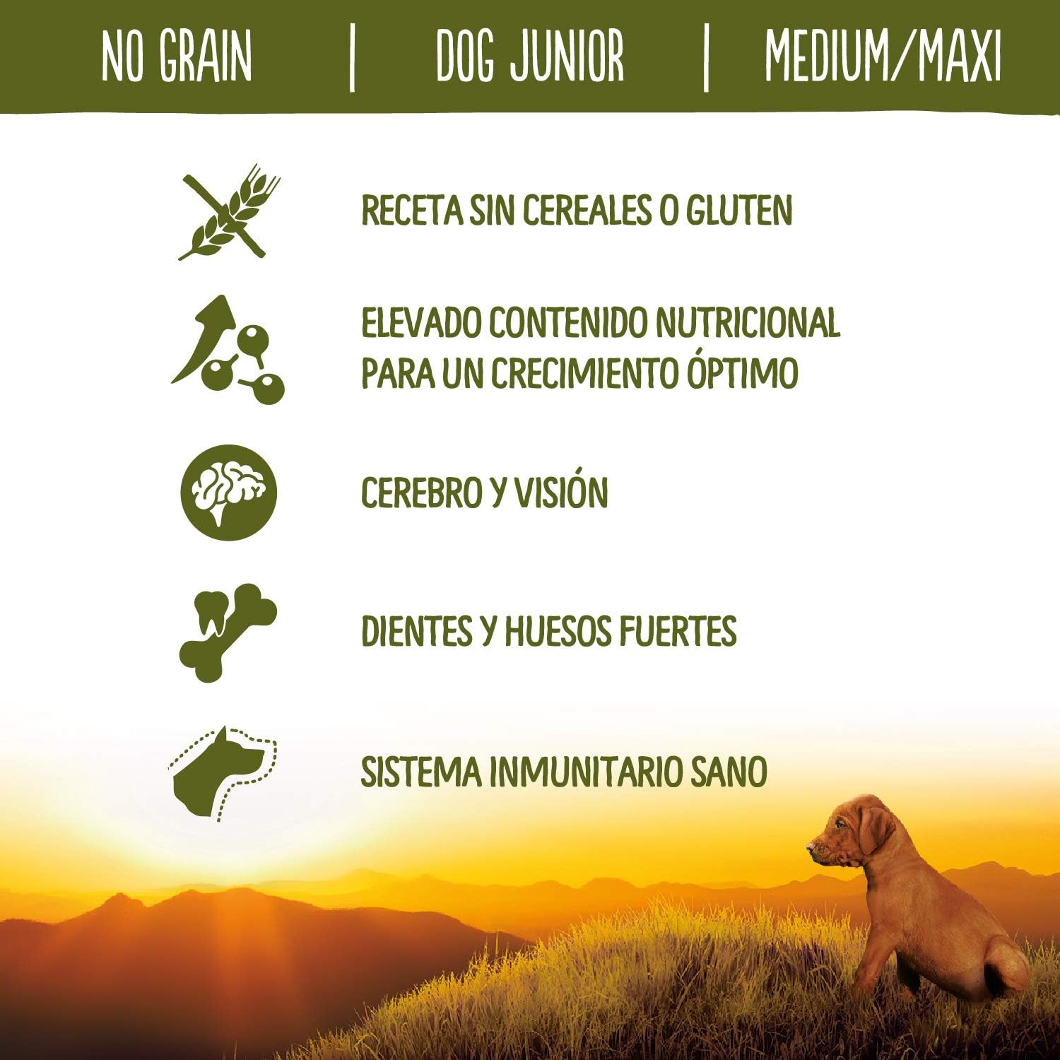 True Instinct No Grain - Nature's Variety - Grain Free Dog Food for Junior Medium-Maxi with Salmon - 12 kg - Image 4