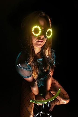 GloFX Pixel Pro Kaleidoscope Goggles [350+ Epic Modes