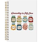 LADOCK Counseling Therapist Spiral Notebook, Therapy Journal for Women, Gifts for Counselors Notebook, Psychology Counseling Mental Health Journal, School Counselor Gifts, 5.5x8.3