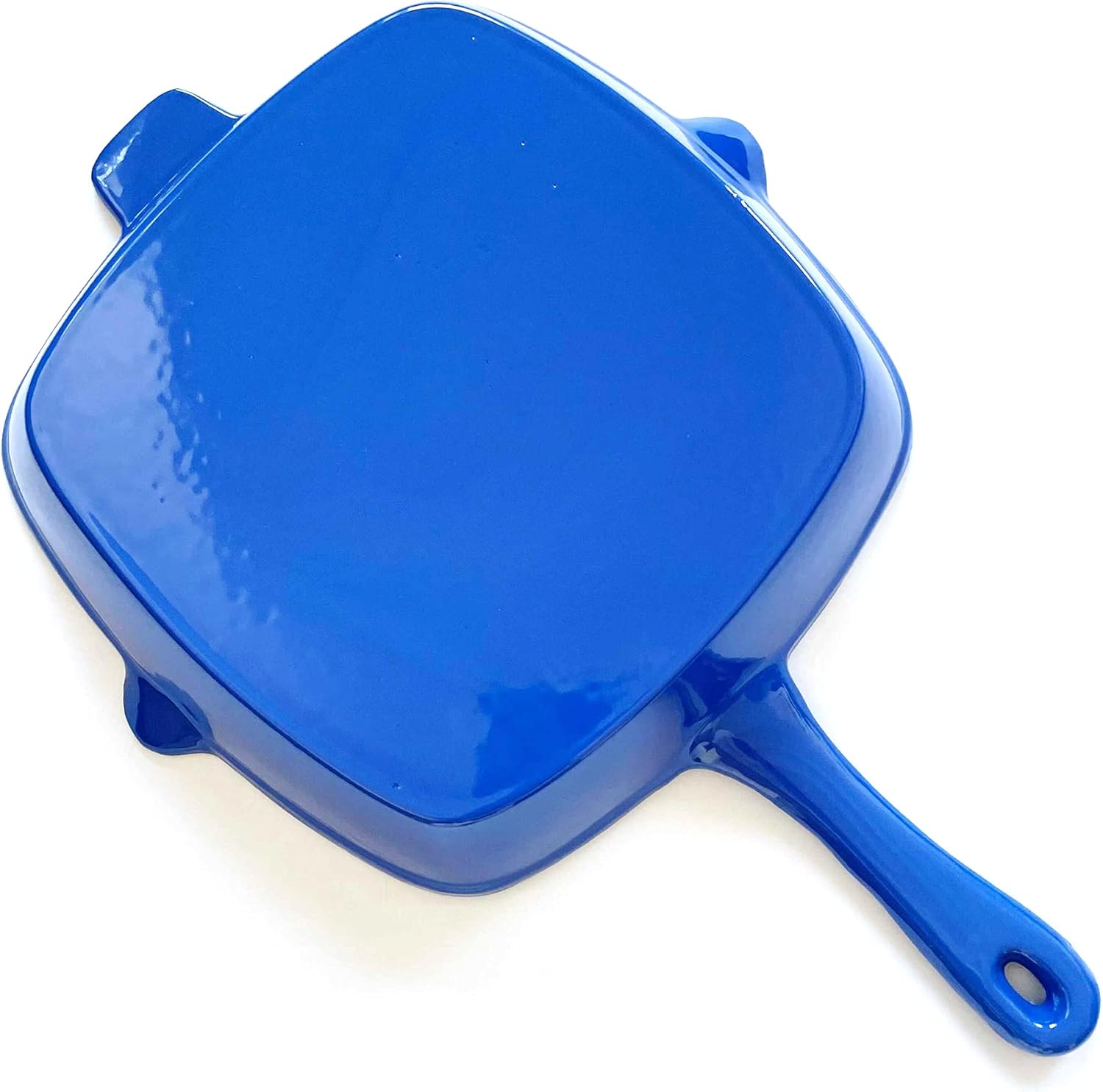 Professional Square Cast Iron Griddle Pan - 25cm - Non-Stick Cast Iron Pan, Pre-Seasoned Skillet Pan - by Jean Patrique - Image 3