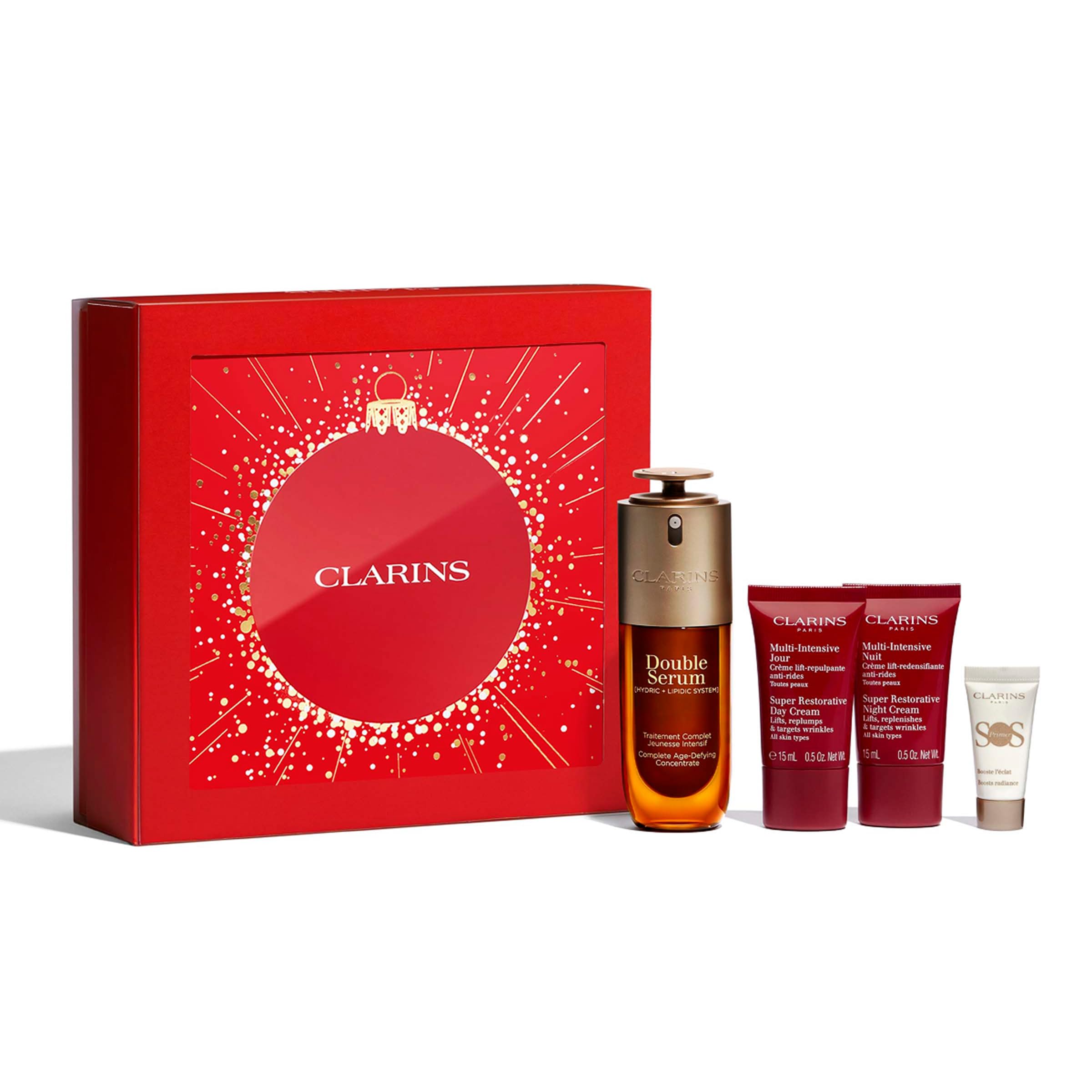Photo 1 of Clarins Double Serum and Super Restorative Set