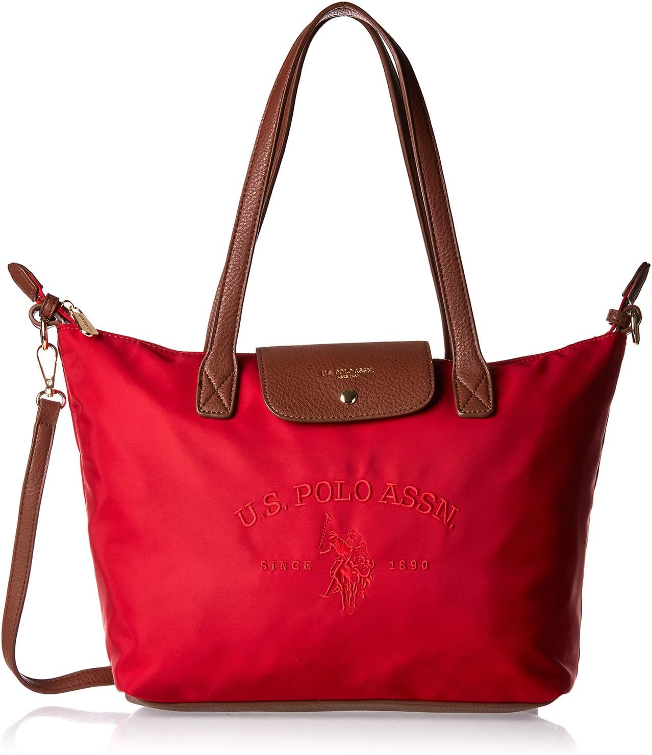U.S. Polo Assn. Biupa0134Wip400 Medium Shopping Bag For Women Leather