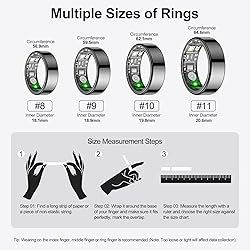 Temdan Smart Ring (Upgraded), Wearable Fitness
