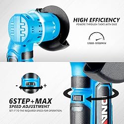 DNA MOTORING TOOLS-00171 12V Cordless Angle Grinder