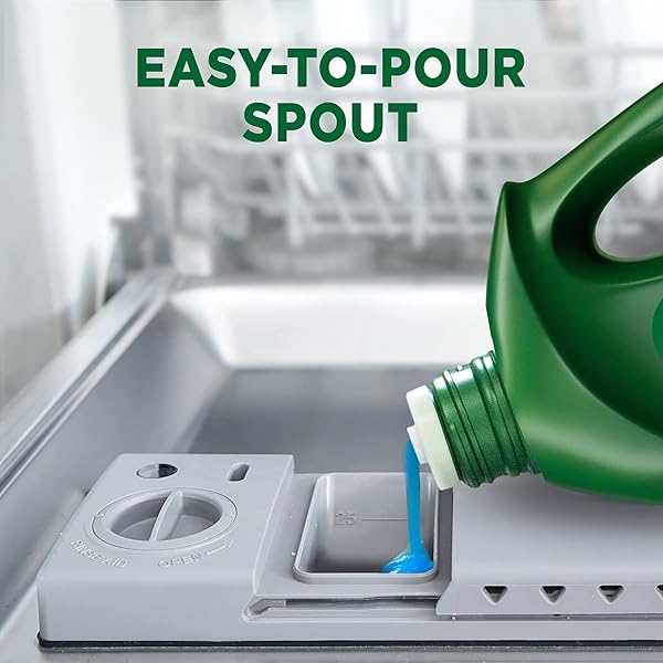 CASCADE COMPLETE DISHWASHER DETERGENT LIQUID GEL, FRESH SCENT, 75 OZ