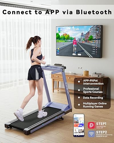 HP Superun Treadmill, 350LBS Capacity Treadmills for Home