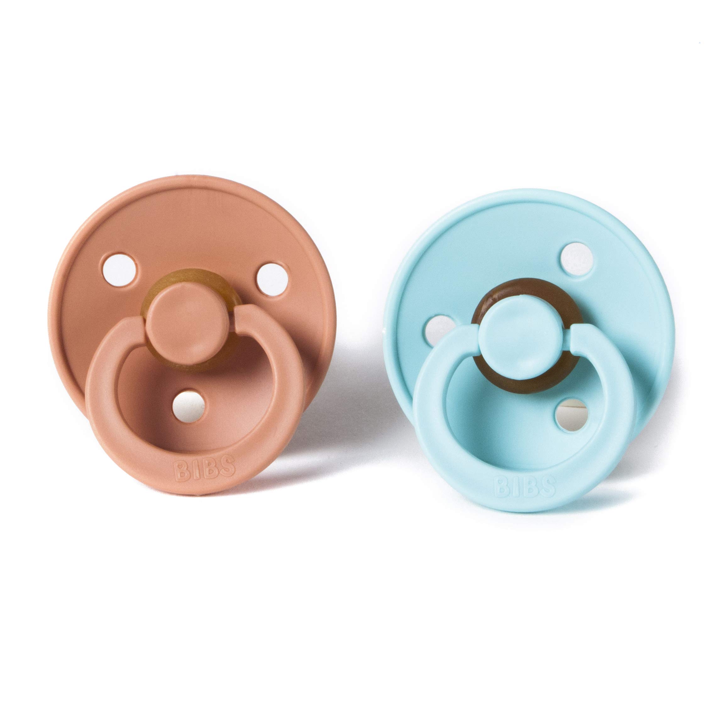 BIBS BPAFree Natural Rubber Baby Pacifier Made in