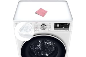 GHWMYD Washer Dryer Top Protector,Washer and Dryer Covers for the Top 23.6" x 19.7" Washing Machine Cover Silicone Rubber Mat Support Heat Washer Dryer Top Protector Covers for Laundry Kitchen Home