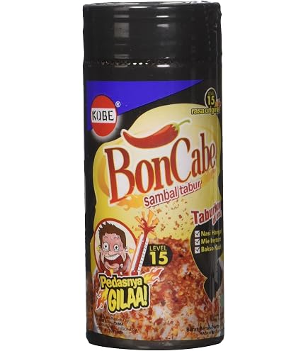 Amazon.com : Kobe Bon Cabe (Boncabe) Sambal Tabur (Sprinkle Chili