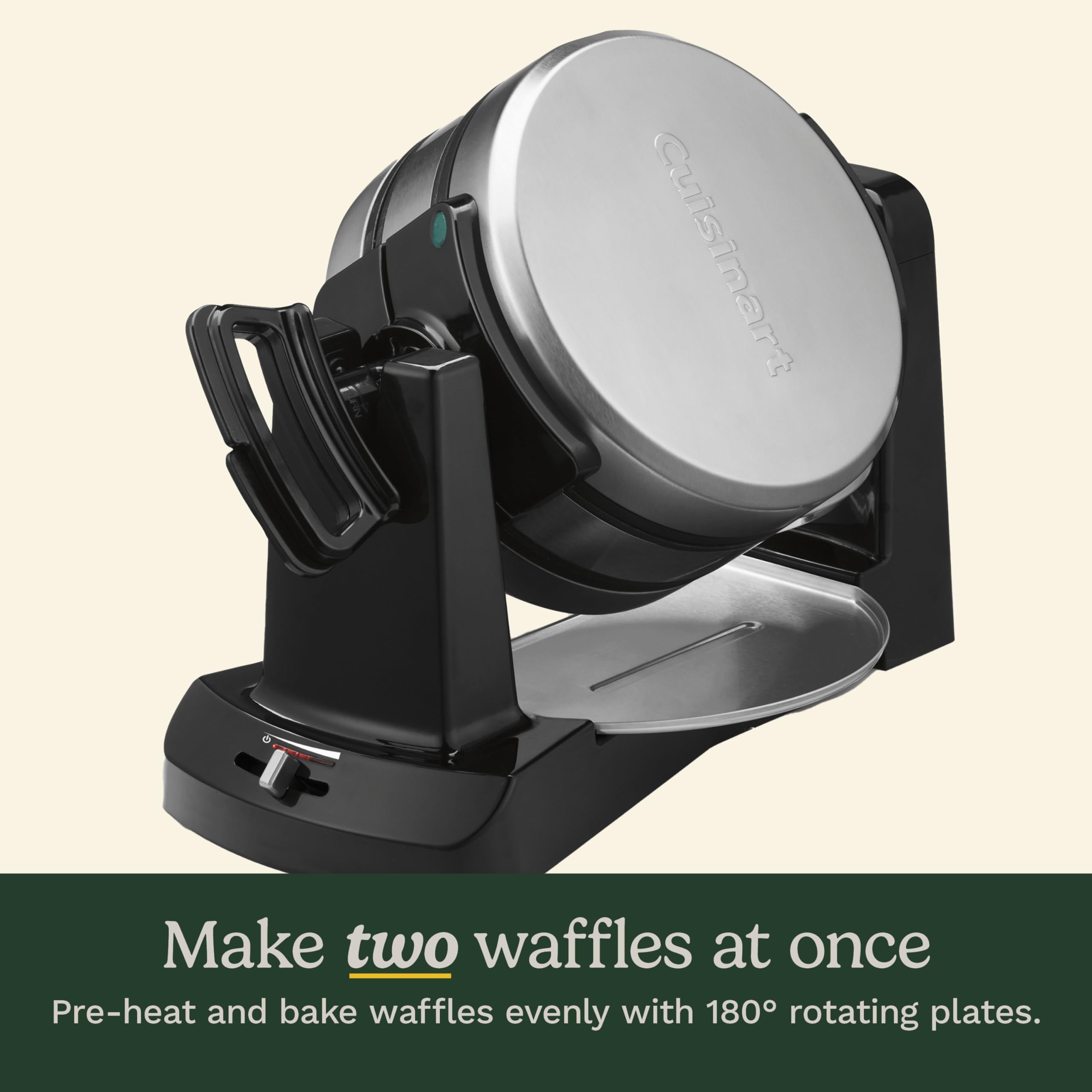 Mua Cuisinart WAFF40 Double Flip Belgian Waffle Maker, 1400 watts, New