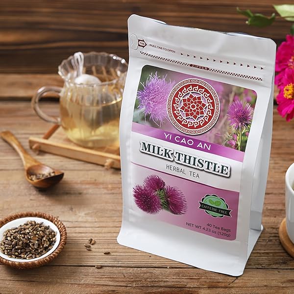 YI CAO AN MILK THISTLE HERBAL TEA – 40 TEA BAGS