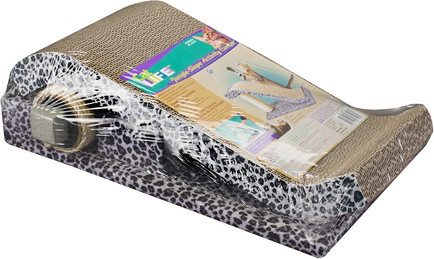 Penn-Plax - Activity Centre for Cats - Leopard Print - Image 4