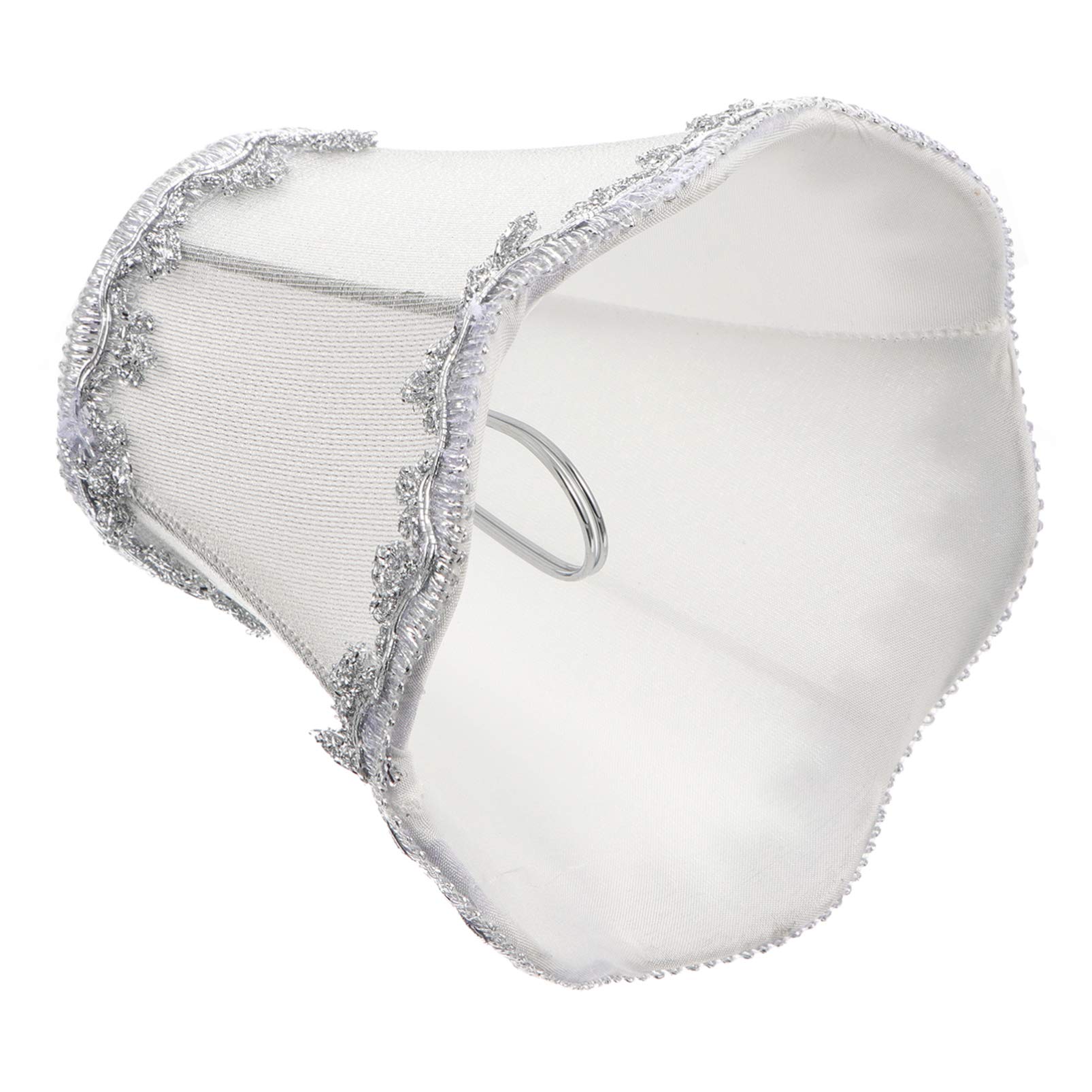 Medium Cloth Lamp Shade Lamp Shade Bell Lamp Shades Fabric Lamp Shade Small Barrel LampLampShade Replacement Table Light Cover Light Accessories