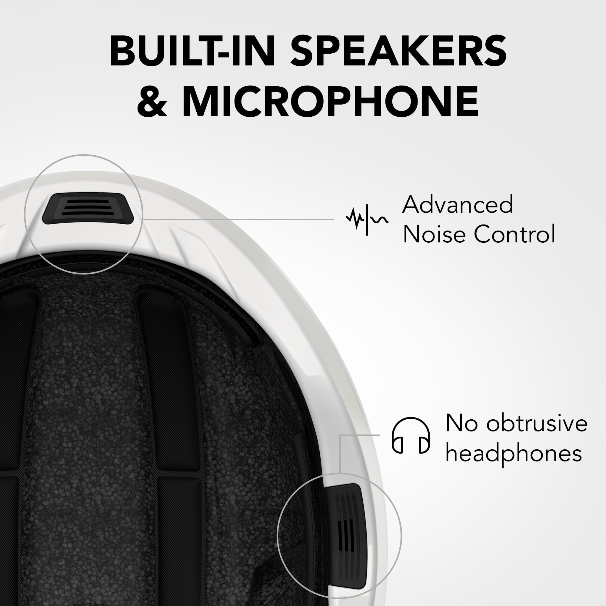 Sena S Smarter Rennradhelm mit Mesh Intercom (Mattweiß, L) 2