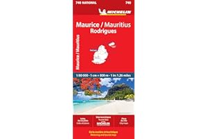 Mauritius Rodrigues Map 740