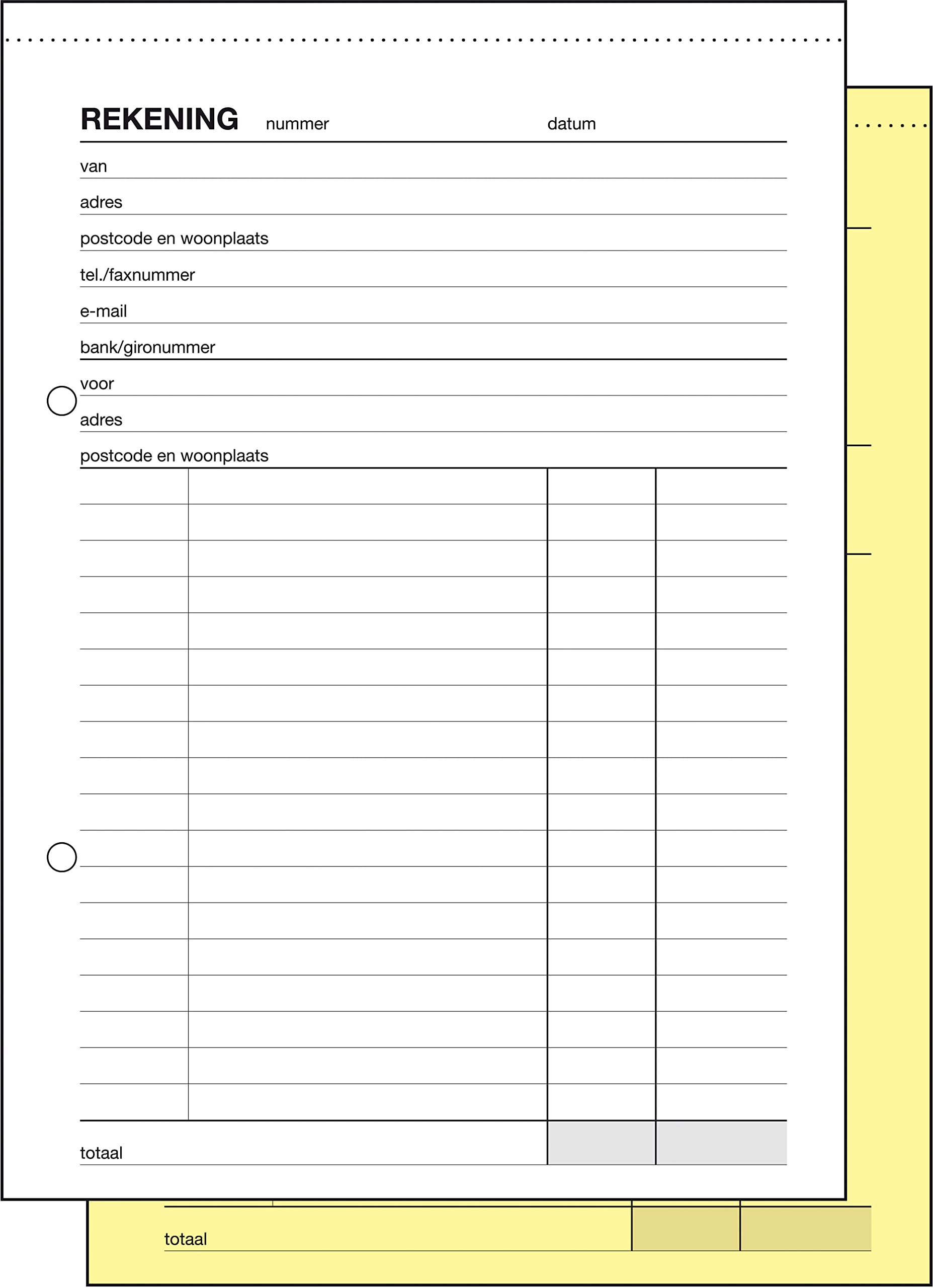 Sigel Expres 30265 Reken Ingenb Locomotive SD Paper/53 Invoice Duplicate Book A5 2 x 50 Sheets