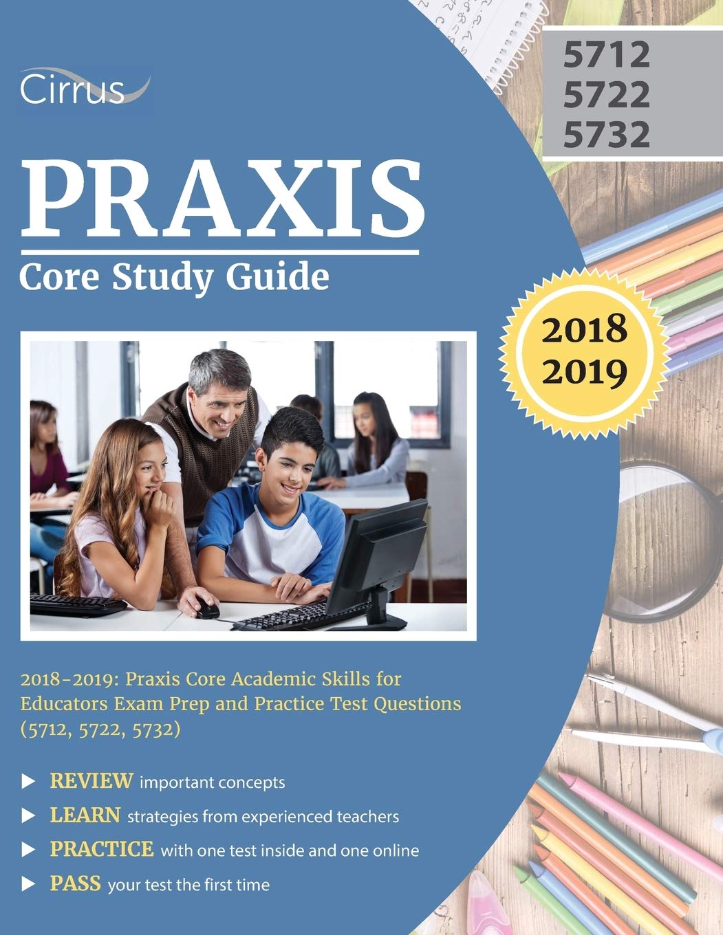 Praxis Core Study Guide 2018-2019: Praxis Core
