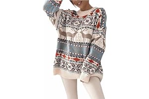 Ymosrh Women's Winter Dresses Sweater Fashion Christmas Sweater Half Tall Neck Long Sleeve Sweater