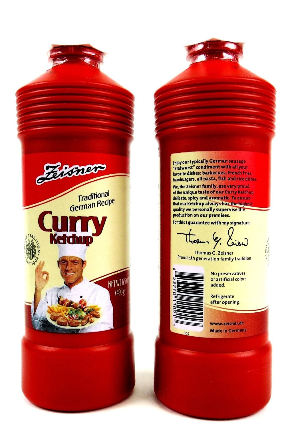 Zeisner Curry Ketchup - Juego de 2 botellas: Amazon.com ...