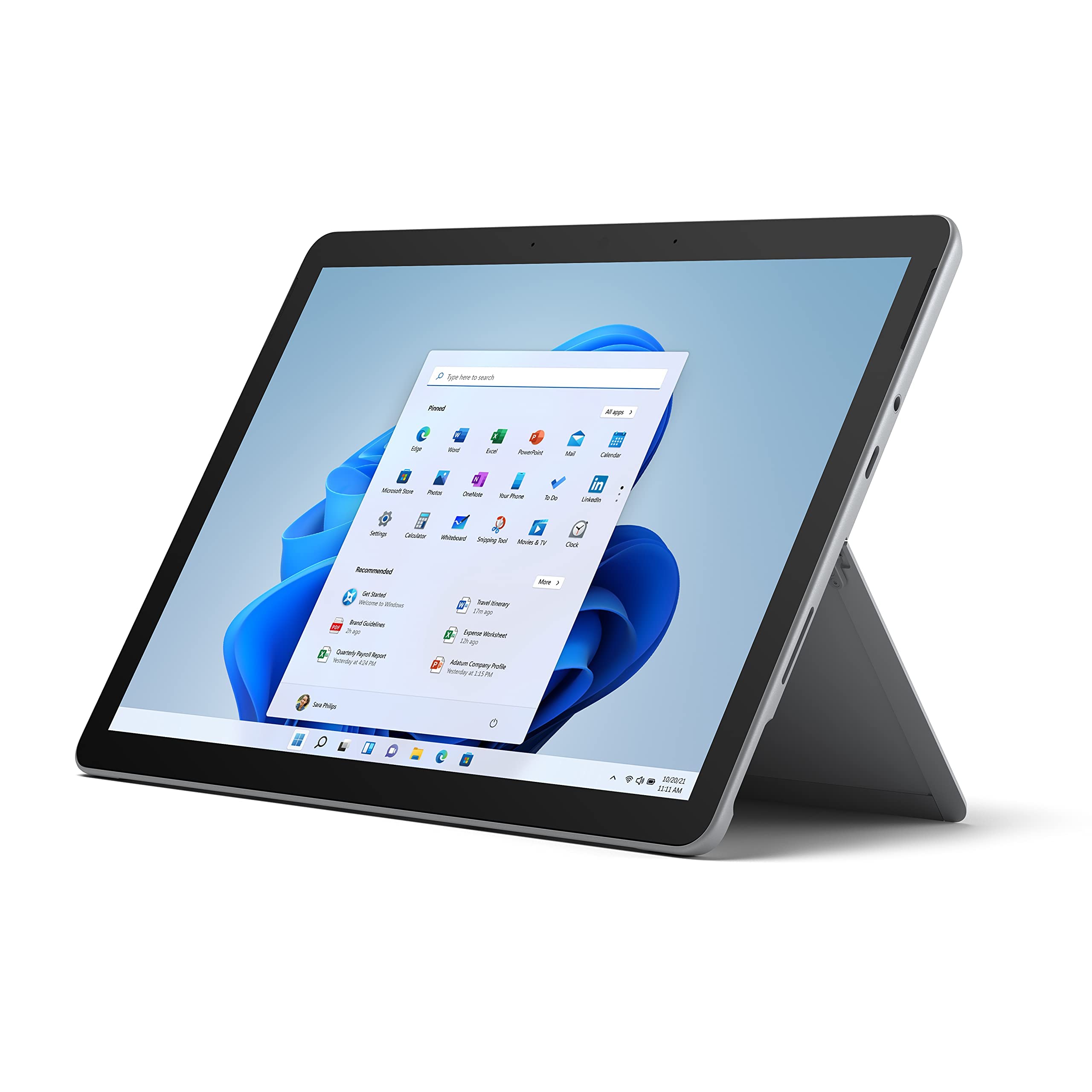Microsoft Surface Go 3-10.5" Touchscreen - Intel Core i3-8GB Memory - 128GB SSD - Device Only - Platinum (Latest Model) (Renewed)