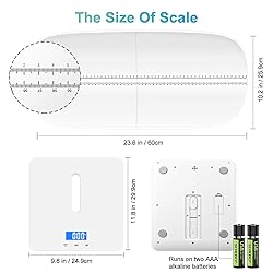 MINDPET-MED Digital Pet Scale, Baby Scale, with 3