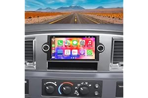 B4U Advanced Android 13 Car Radio for Dodge Ram 1500/2500/3500 (2006-2008), Dodge Durango (2005-2008), Jeep Grand Cherokee (2005-2009) – 6.8" Touchscreen, 4GB RAM, 64GB ROM, CarPlay, GPS